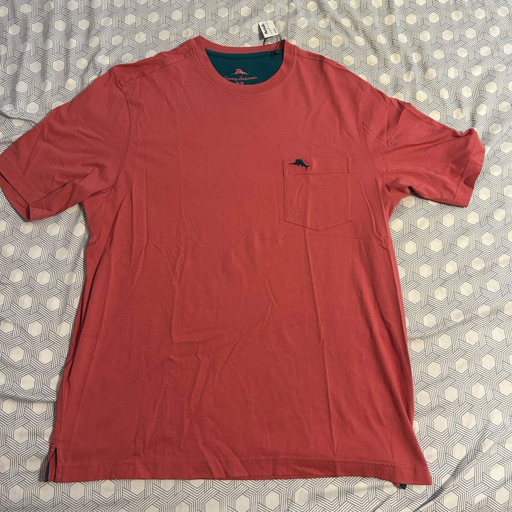 Tommy Bahama Men's Salmon Short Sleeve Tee